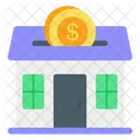 House Saving Real Estate Property Investment Icon