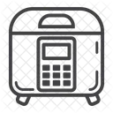 가정용 멀티쿠커 주방 아이콘