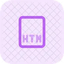 Htm File  Icon