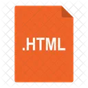 Html File Format Icon