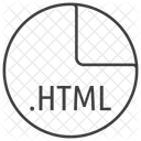 Html File Format Icon