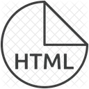 Html File Format Icon