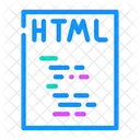 Html Archivo Formato Icono