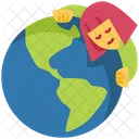 Hug Earth  Icon