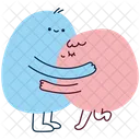 Hugging  Icon