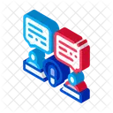 Broadcast Host Communication Icon