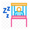 Human Sleeping Time Icon