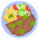 Hunter Beef Beef Steak Beef Jerky Icon