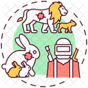 Hunting Animal Breeding Icon