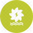 Wasserkraft Kraft Energie Symbol