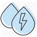 Hydro Energy Renewable Icon