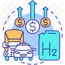 Hydrogen in transport fleets  Icon