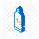 Hydrogen Reservoir Isometric Icon