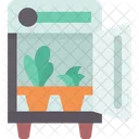 Hydroponic Grow Box Icon