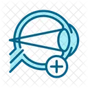 Eye Care Hyperopia Anatomy Icon