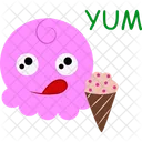 Ice Cream Corn  Icon