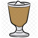 Ice Cream Shake Smoothie Juice Icon