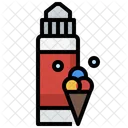 Ice Cream Vaping  Icon