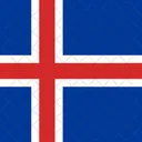 Iceland Flag Country アイコン