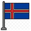 Iceland Country Flag Flag アイコン