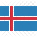 Iceland National Country Icon