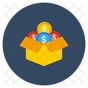 Initial Coin Offering Ico Money Box Icon