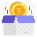 Bitcoin Box Ico Currency Icon