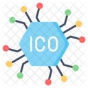 Ico Bitcoin Digital Icon