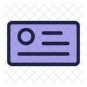 Id Card Icon Icon Design Icon