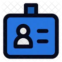 Id Card Pass Business Icon