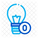 Idea Bulb Light Icon