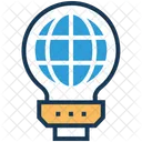 Idea Globe Productivity Icon