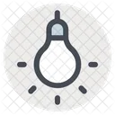 Idea Lamp Light Icon