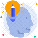 Idea Head Creative Icon