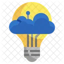 Idea de la nube  Icono