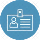 Id Identification Identity Card Icon