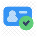 Identity Verification Id Verification Icon