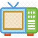 Idiot Box Retro Icon