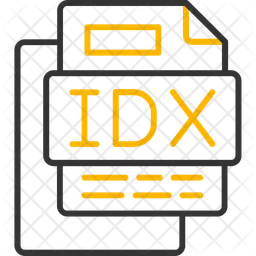 Idx file  Icon