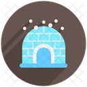 Winter Shelter Snow Icon