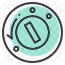 Ignition Key Lock Icon