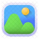 Landscape Image Picture Icon