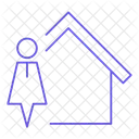 Immobilienmakler Symbol