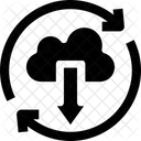 Implementacion Continua Descarga En La Nube Descarga Icono