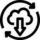 Implementacion Continua Descarga En La Nube Descarga Icono