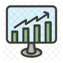 Growth Graph Chart Icon