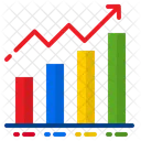 Bar Graph Chart Analytics アイコン