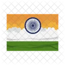 India Flag Sign  Icon