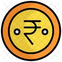 Indian Coin Currency Finance Icon