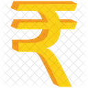 Indian Rupie Zeichen Symbol